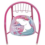 Ocupa poco espacio, es apilable (si decides tener más de una), decora cualquier ambiente infantil, es resistente y segura. Los niños disfrutarán utilizándola.