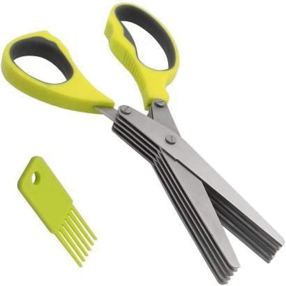 Herb Scissors - 5 Blade Kitchen Scissors -9