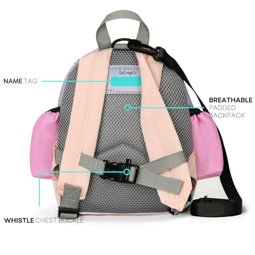mibasies Backpack Leash for Toddlers 1-3: Baby Backpack with Leash for Boys - Anti-Lost Harness for Walking3