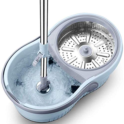 Msuiiixcccc Rotierender Moppeimer Freier Handwascheimer mit doppeltem Antrieb Handdruck-Wischeimer – Bild 5