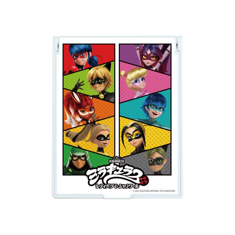 シャノワール 缶ミラー ミラキュラス レディバグ＆シャノワール　２点セット シャノワール 缶ミラー ミラキュラス レディバグ＆シャノワール 2点