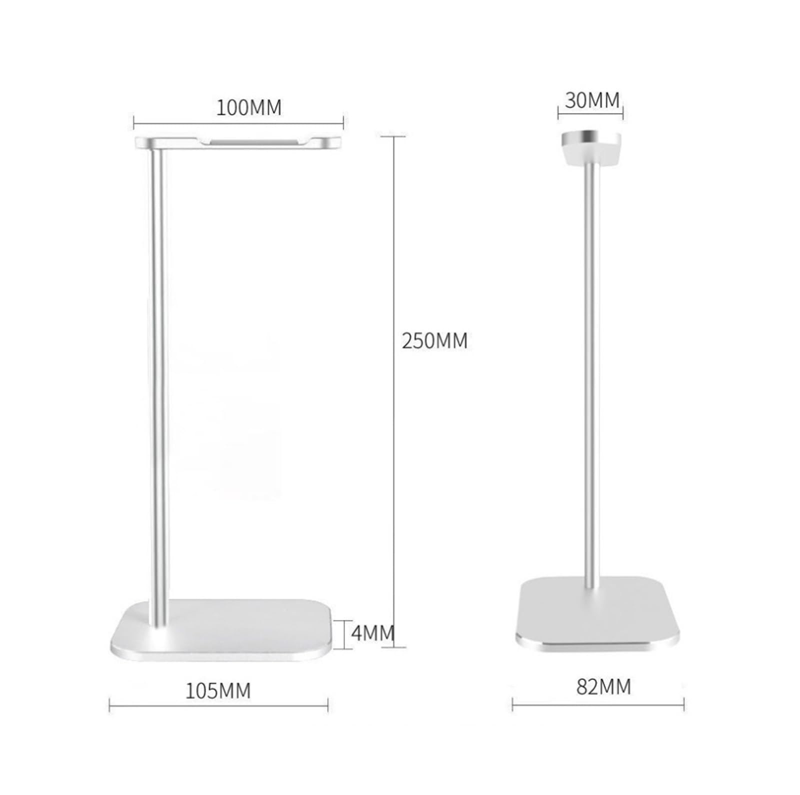 MRKU Supporto per Cuffie, Gancio per Auricolari, appendi Cuffie per scrivania, Accessori per Tavolo da Gioco