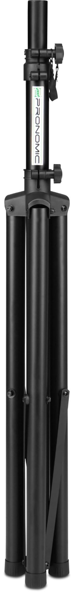 Pronomic E-215 MA Stative Set - 2 aktive 2-Wege Boxen - Leistung: 2X 120 Watt (RMS) - 15" Woofer + 1,0" Kompressions-Treiber - Bluetooth - MP3-Player mit USB/SD - Monitorschräge - inkl. Stative