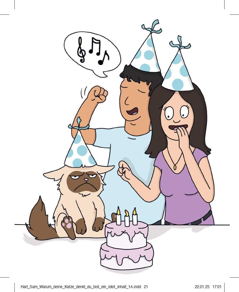 Warum deine Katze denkt, du bist ein Idiot: Das lustige und liebevolle Geschenkbuch für alle Katzenbesitzer und Tierliebhaber. Schönes Geschenk zu Weihnachten, Ostern, Geburtstag