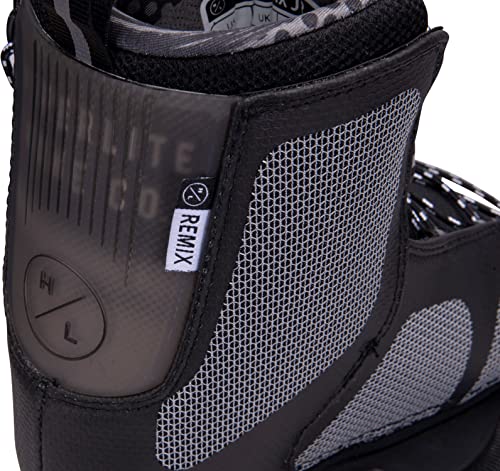 Hyperlite Remix Kids Wakeboard Bindings Black/Grey 12K-2 #TOP7