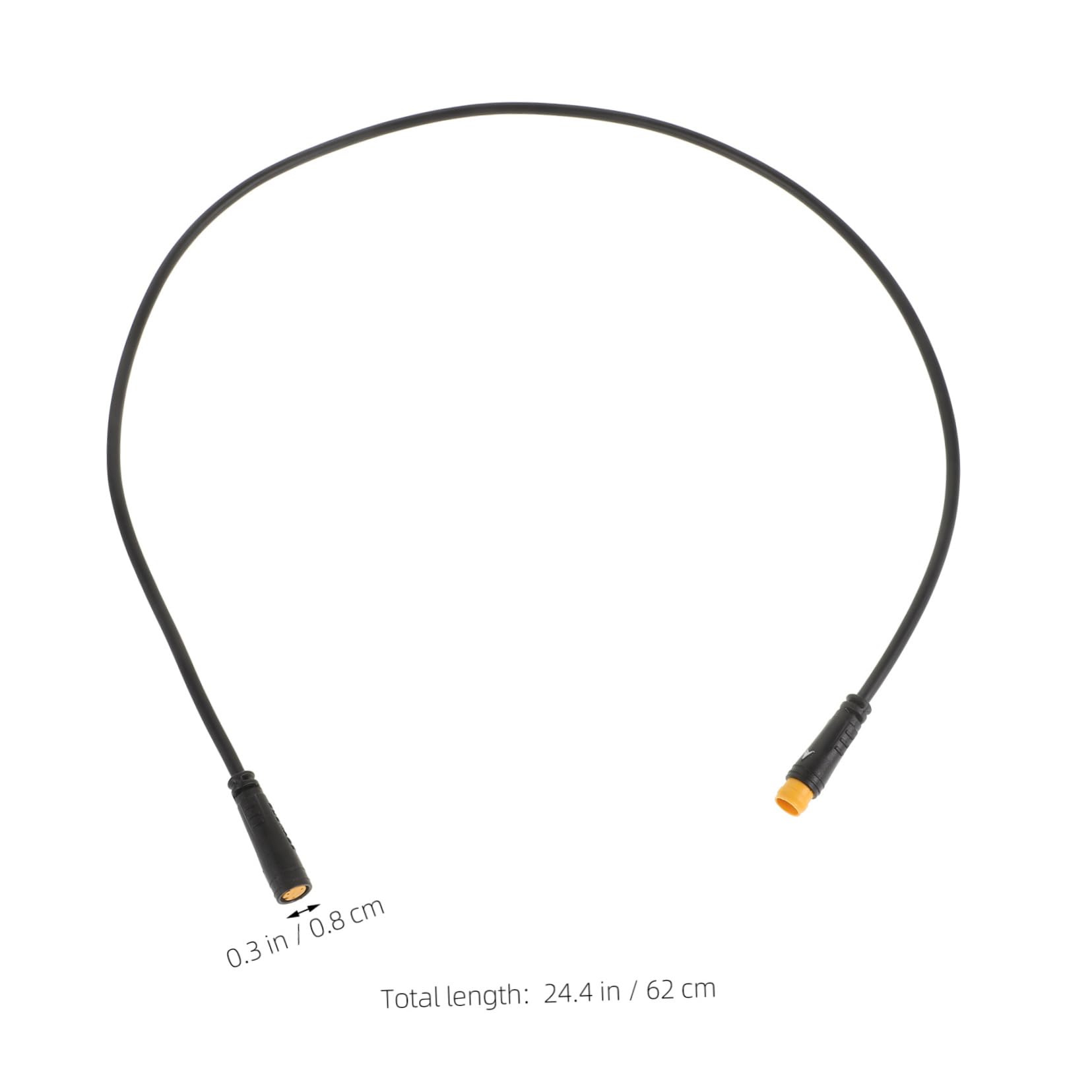 OUNONA Pin Electric Extension Cable Modification Part for Electric Vehicle Sturdy Material Transmission Compatible with Bafang Motor