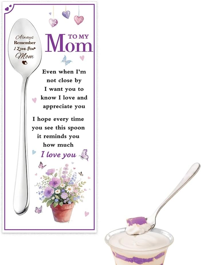 Memaw Mothers Day Gift Set - Grandma Mothers Day Gifts for Nana Mamaw Birthday Retirement Gifts for Granny Grammy Nanny I Love You Gift for Grandma Grandmother Thank You Presents for Mimi Memaw Spoon