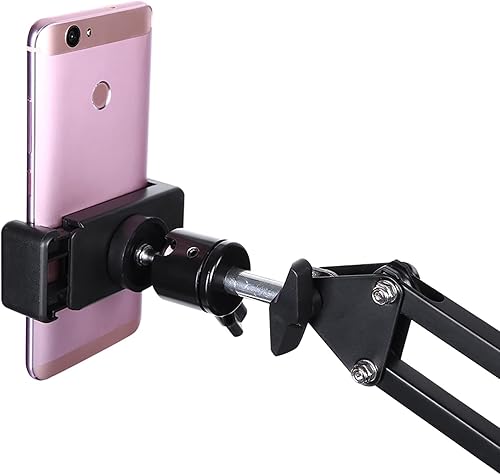 Miniatura 8 de Acouto Soporte de agarre flexible para teléfonos inteligentes, ajustable, rotación 360, espuma antideslizante