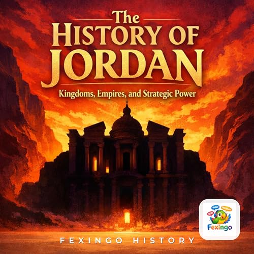 『The History of Jordan: Kingdoms, Empires, and Strategic Power &mdash; Fexingo History』のカバーアート