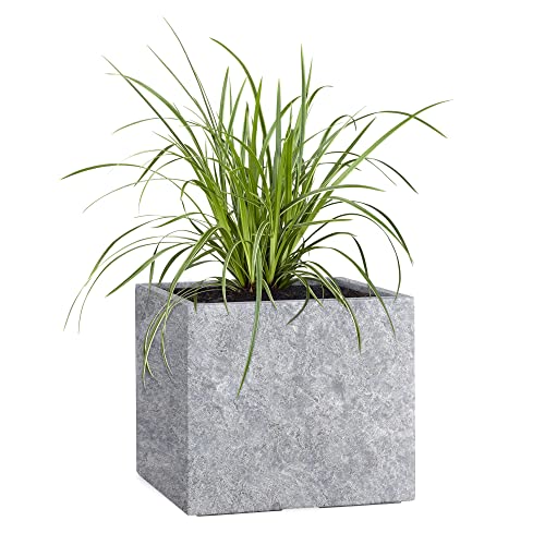 Pflanzwerk® Pflanzkübel Cube Lava Hellgrau 30x34x34cm Blumentopf *Frostbeständige Blumenkübel* *UV-Schutz* *Premium Pflanzenkübel Qualität* Pflanzwerk® Pflanzkübel Cube Lava Hellgrau 30x34x34cm Blumentopf *Frostbeständige Blumenkübel* *UV-Schutz* *Premium Pflanzenkübel Qualität*