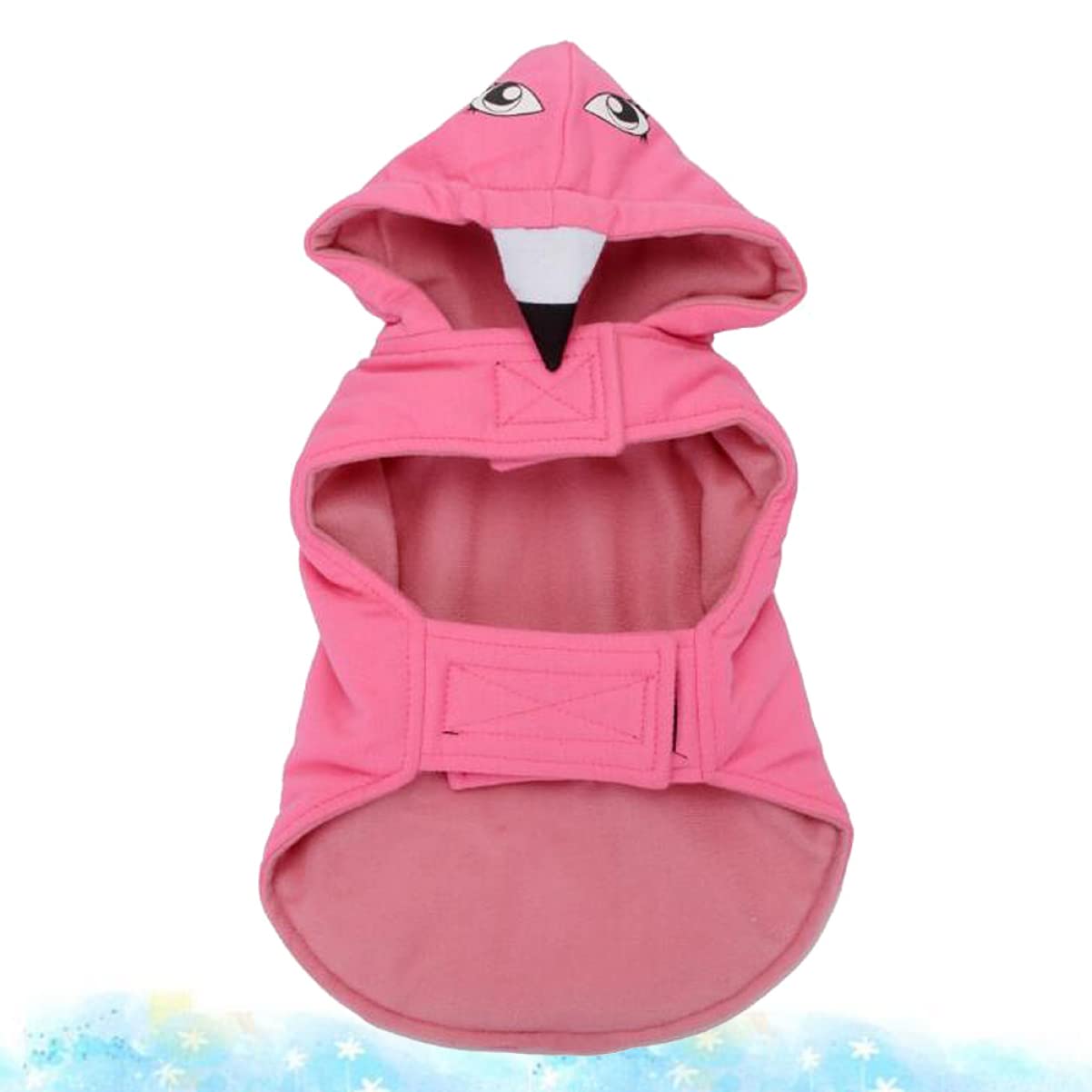 Amosfun 3 Stücke Dicke Warme Haustier Weste Für Katzen Hunde Flamingo Muster Outdoor Sport Tragen Größe Große