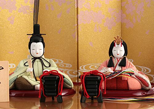 Amazon | 雛人形 コンパクト 一秀 ひな人形 雛 木目込人形飾り 平飾り