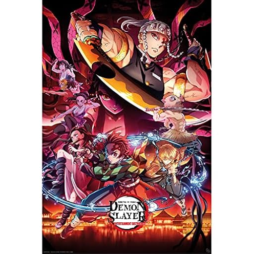 GB Eye - Póster DEMON SLAYER Barrio des Plairs (91,5 x 61 cm) | Ya disponible en tu tienda friki favorita! En mundofriki.es!