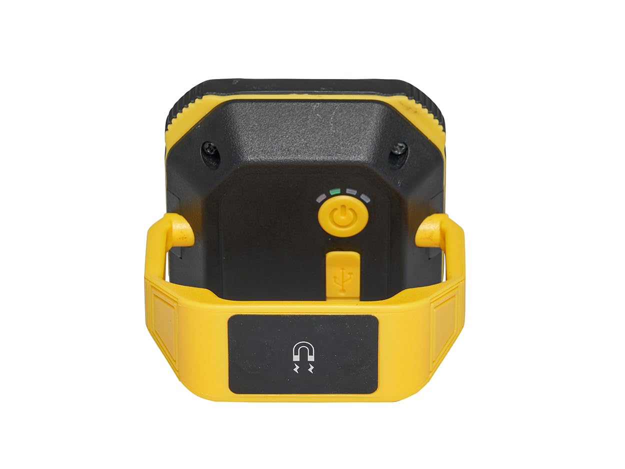 Stanley Magnetic Portable Rechargeable Worklight 800 Lumens, can Operate continuously for up to 4 Hours on a Single Charge - Image 4
