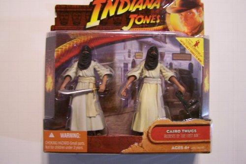 Indiana Jones Movie Deluxe Action Figure Cairo Thugs 2-Pack
