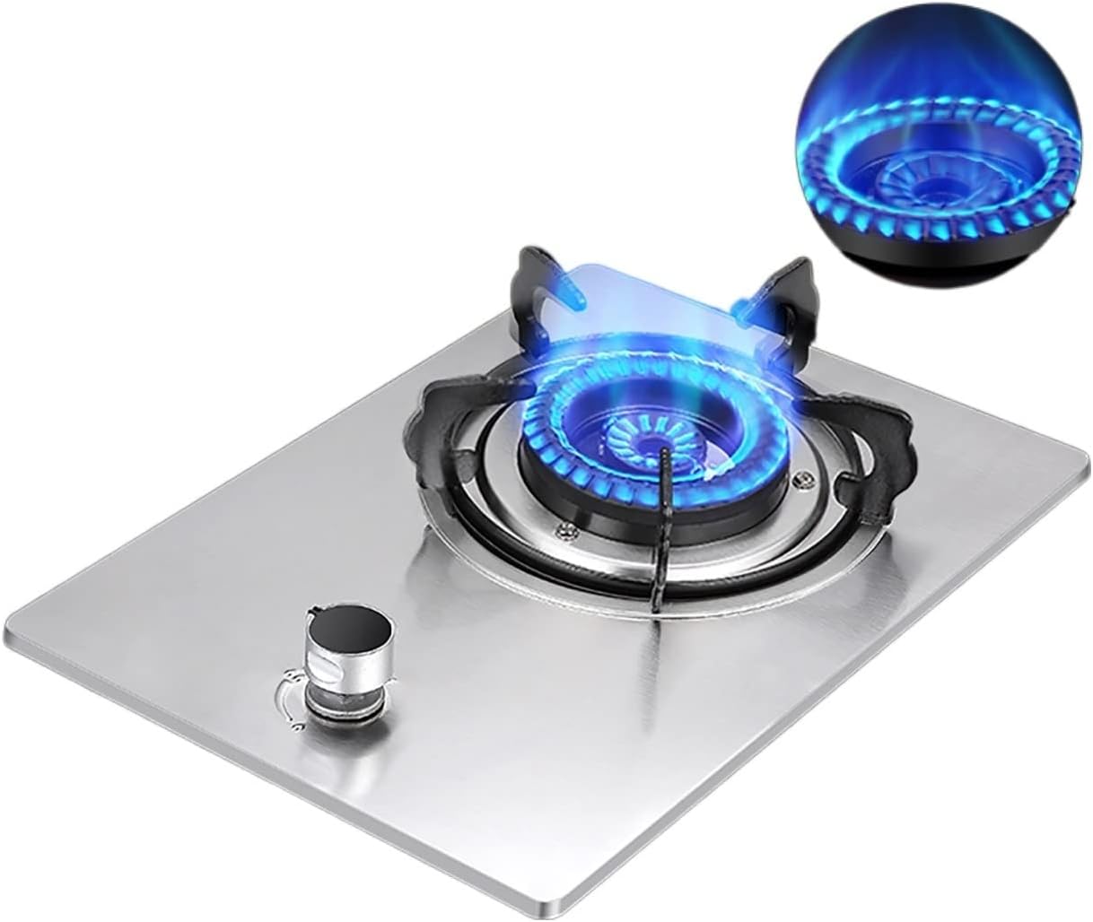 Burners Gas Hob gas hob 33CM Stove - Built-in Kitchen Cooking, For Warming, Boiling, Frying, Simmering [Energy Class A](B,NG)