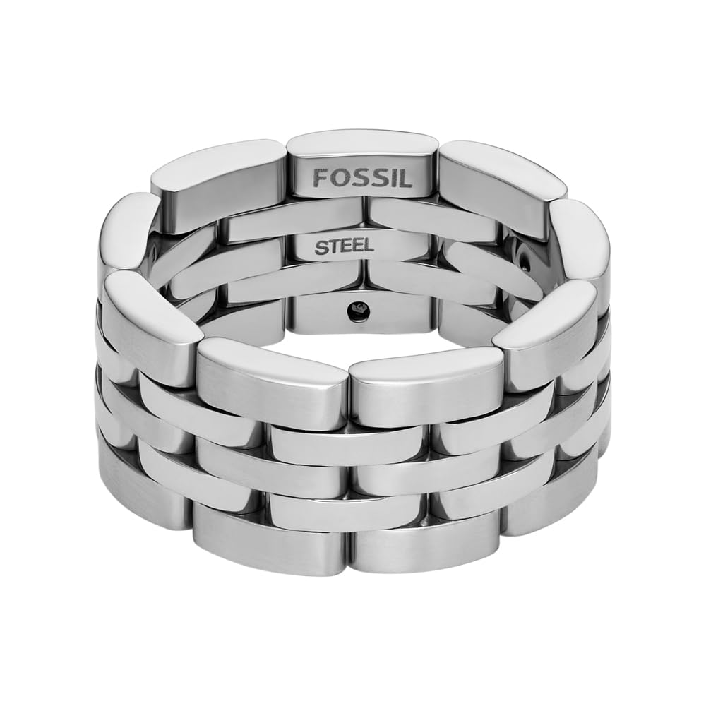 Fossil Herrenring Arden Watch Links Edelstahl, JF0482604010