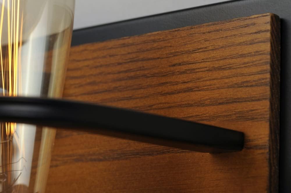 Maxim Black Forest 3 Light Bath Vanity Approved for Damp Locations