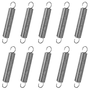 GUNGY Zugfeder mit Haken 1,1x10x60mm 10Stück