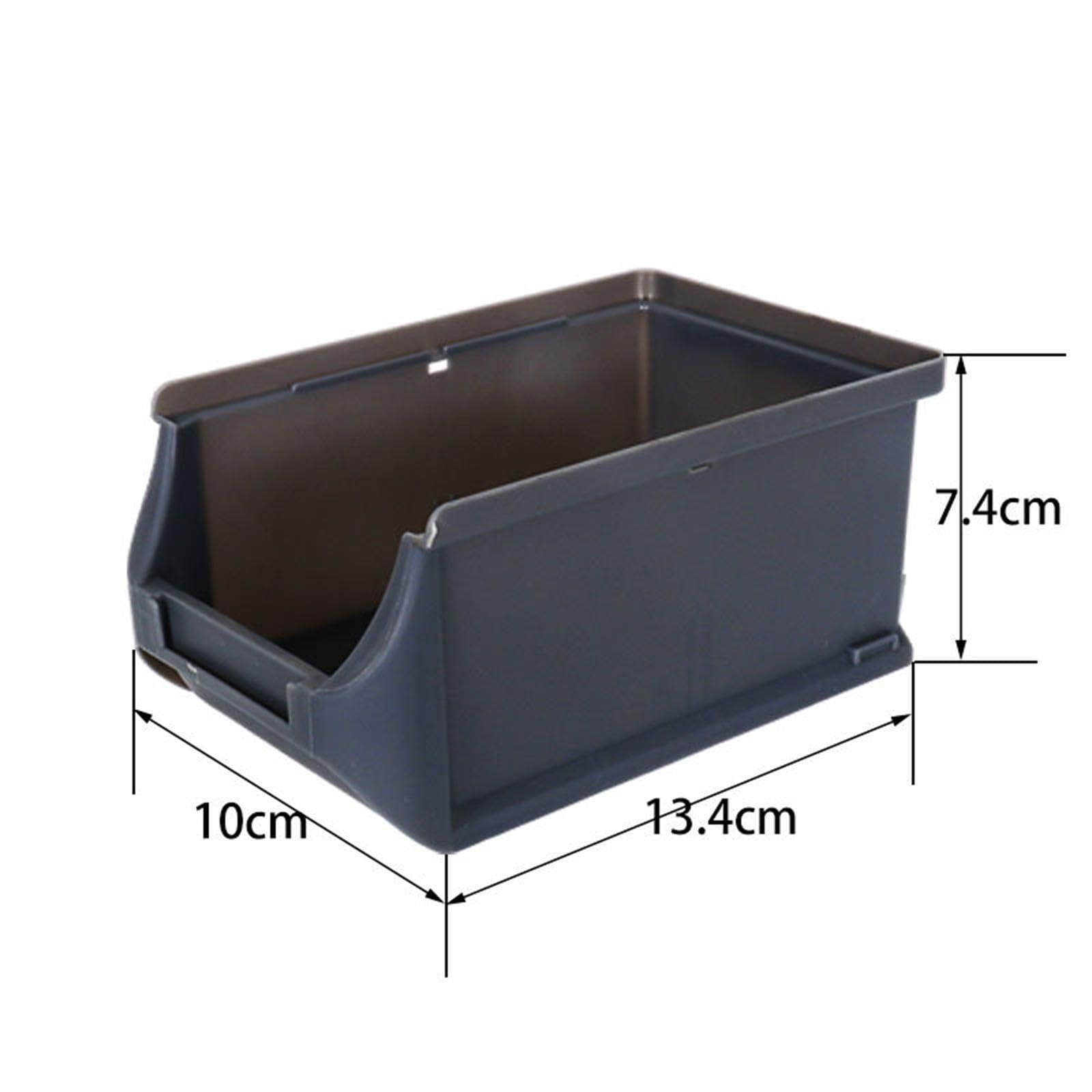 Caja organizadora de Tornillos y Clavos Solución de Almacenamiento eficiente para Mantener Las Herramientas y Accesorios del Taller ordenados La Caja