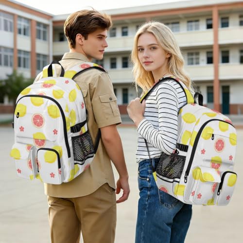 Mochila de viaje grande ergonómica de 17.5 pulgadas con múltiples compartimentos 7