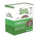 The New Primal Snack Mates Turkey Sticks, Gluten Free Healthy Snacks for Kids, Low Sugar High Protein Kids Snack for School, Mini Paleo Jerky Meat Stick, 7g Protein, 45 Calories, 40 Pack