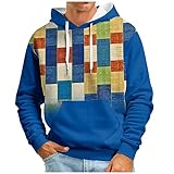 ✨✨【Premium-Stoff】Der Herren-Kapuzenpullover ist aus hochwertigem Stoff, superweich und leicht, dehnbar, frei beweglich und angenehm zu tragen, was Ihnen mehr Komfort bietet.✨✨【Warme Tipps】Bitte überprüfen Sie sorgfältig die Größentabelle in den Bildern, um Ihre Größe auszuwählen. Es wird empfohlen, eine Größe 1-2 größer zu wählen. Wenn Sie Fragen haben, kontaktieren Sie uns bitte innerhalb von 24 Stunden. Wir werden Ihnen so schnell wie möglich antworten.