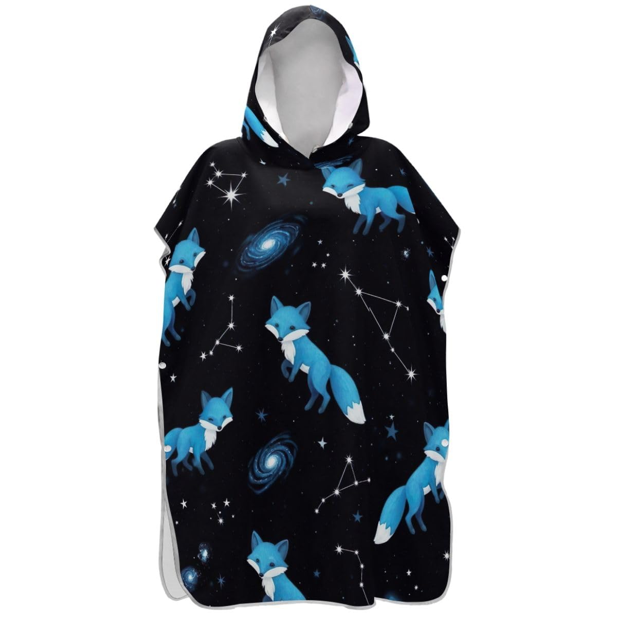Poncho de surf adultes peignoir à langer serviette plage à capuche floral
