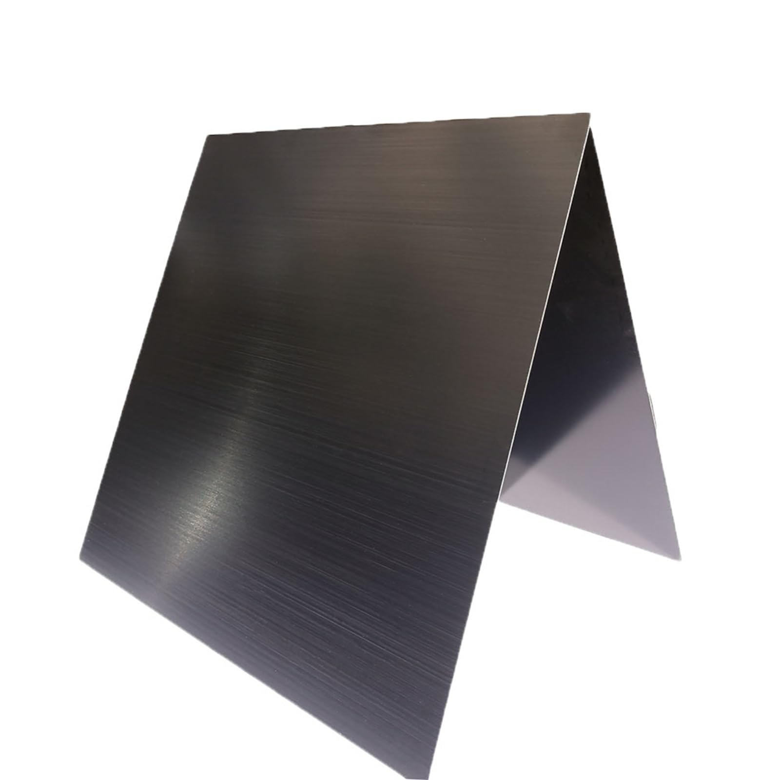 Lastre Alluminio Anodizzato Spazzolato Nero 1050 | Piastre Decorative Piegabili Per Fai Da Te - 0.5mm 100x100mm - Foto 9