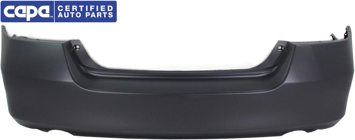 Garage-Pro Rear Bumper Cover Compatible with 2006-2007 Honda Accord Sedan, CAPA