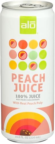 Alo Peach Juice with Pulp, 320 ML