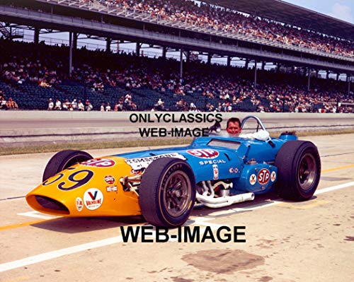 OnlyClassics 1965 Indianapolis Speedway Jim HURTUBISE Kurtis Novi INDY 500 Racing 8X10 Photo