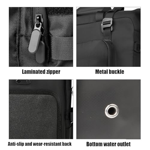 Alforjas para moto impermeables de 30L para tus viajes de moto turismo 6