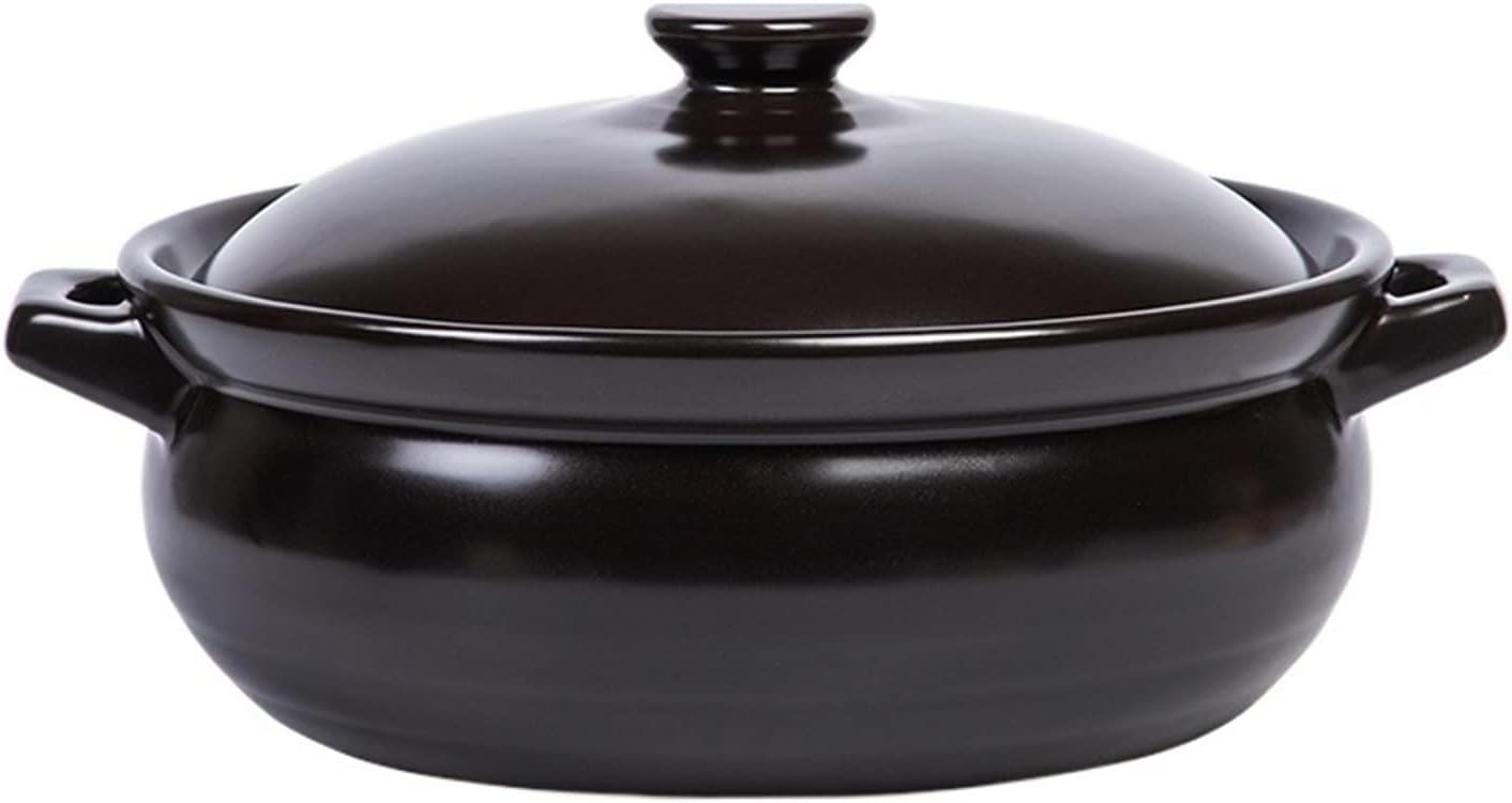glass cooking pot Gas Induction Cooker Casserole Pottery Pot Soup Pot Steamed Rice Braised Heat Resistant Pot Pot