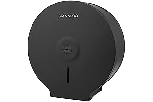 Wall Mount Industrial Jumbo Roll Toilet Paper Holder Dispenser for Commercial Restroom