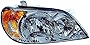 For Kia Sedona 2002-2005 Headlight Assembly Passenger Side CAPA Certified KI2503110