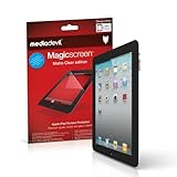 MediaDevil Magicscreen Screen Protector: Matte Clear (Anti-Glare) - Apple iPad 2/3/4 (2nd Generation / 3rd Generation / 4th Generation) (2 x Screen Protectors)