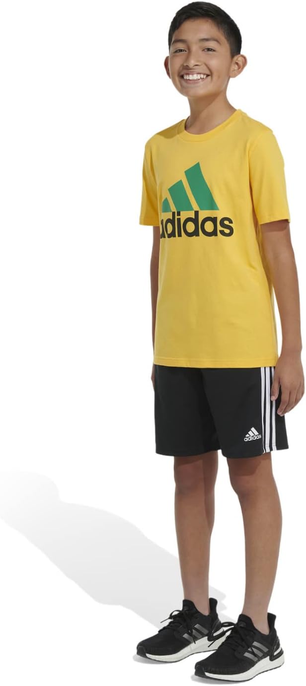 Adidas Boys Short Sleeve Sports Tee T-Shirt