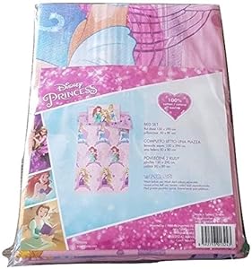 Disney Princess Zestaw Pościel Dziecięca 1 Plac