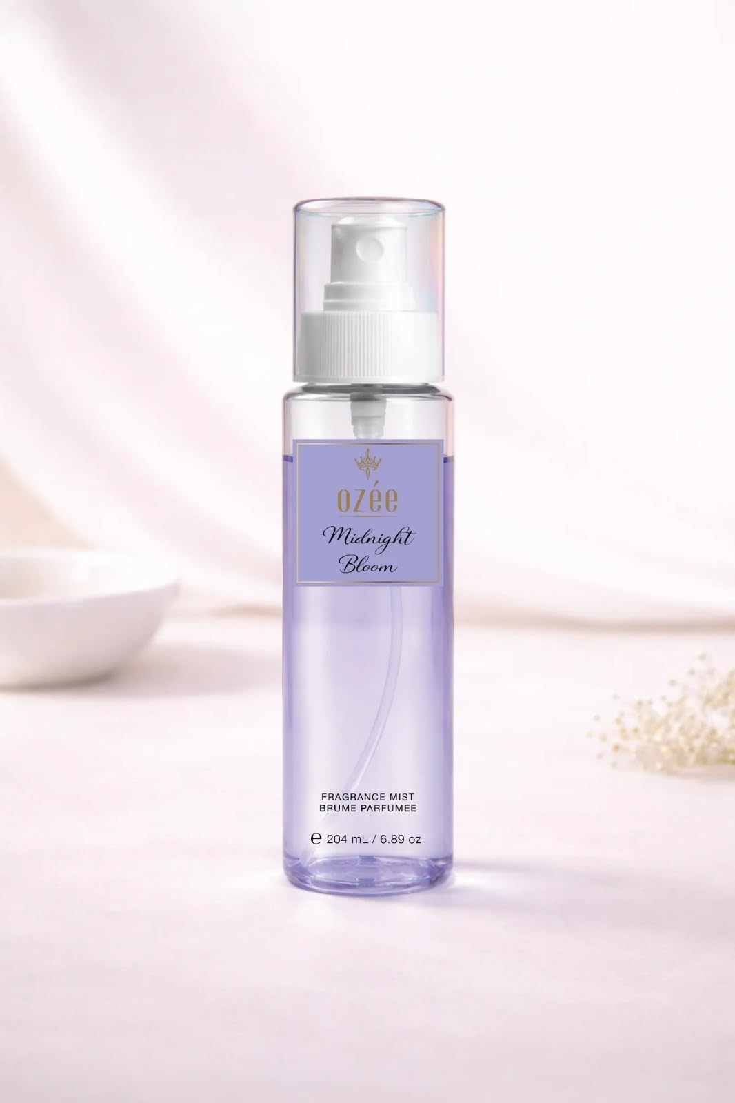 【大容量】BLOOM AURA FLOATY MIST 200ml OZEE Midnight Bloom Body Mist for Women, Long Lasting Floral