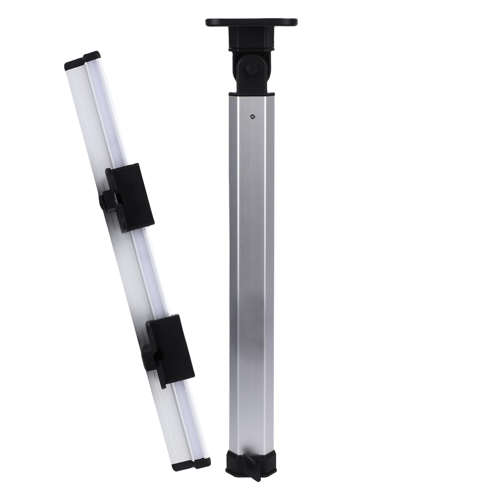 Kit Gambe Tavolo Regolabili per Kit Gambe Tavolo Pieghevoli per Regolabili Gamba Scorrevole Pieghevole Binario da 515-780 Mm Lega di Alluminio Anodizzato con