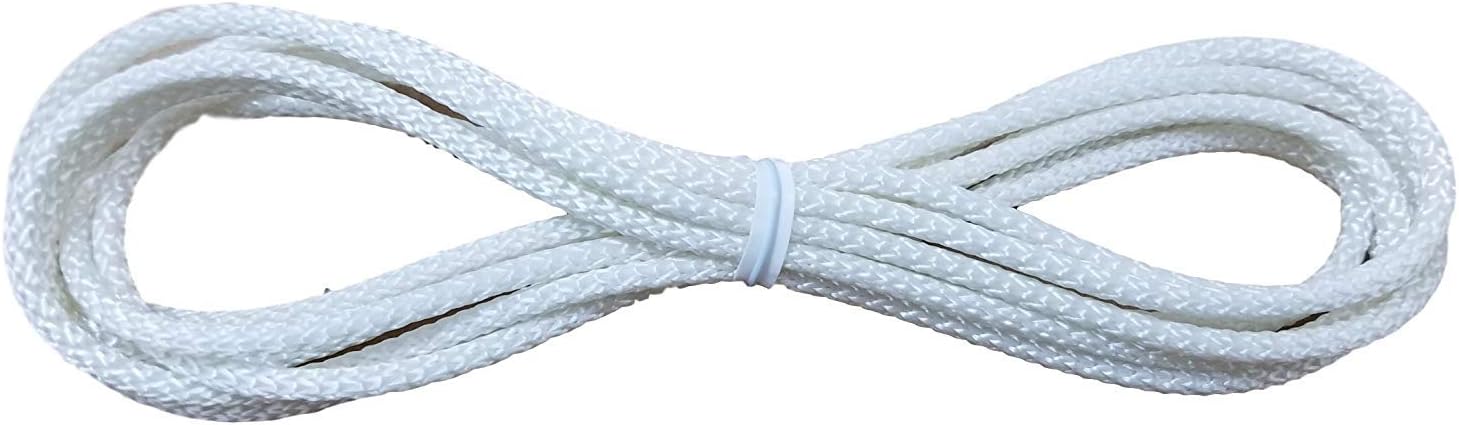 D30 Cord Loops fits All Brands Hunter Douglas, Levolor, Kirsch, Graber, Bali, Used on Most Cellular & Pleated Shades (2.7 mm) (White, 7 Ft Drop)