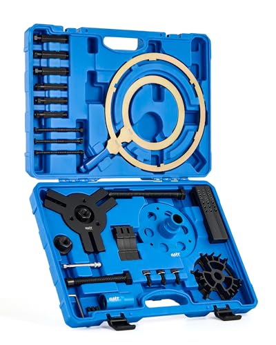 Image of Orion Motor Tech Dual Clutch Transmission Remover Installer Tool Kit, Compatible with Ford DPS6 DCT, 30pc Heavy Dual Clutch Transmission Reinstall Reset Tool, All in One Clutch Tool Kit