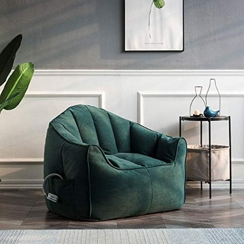 Miniatura 4 de DLOETT - Sofá perezoso nórdico, simple, para dormitorio, sala de estar, puf creativo