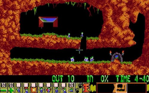 Lemmings Essentials Psp - vue 6