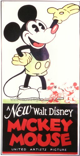 Amazon.com: A New Walt Disney Mickey Mouse Poster Movie (27 x 40
