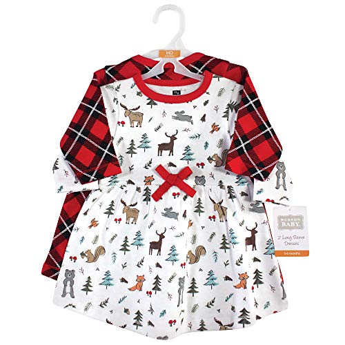 Image of Hudson Baby Girl's Cotton Dresses