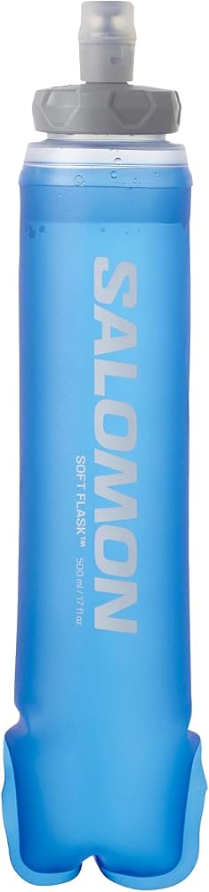 Salomon Soft Flask 500 ml / 17 Ounce Hydration Accessory - Clear Blue