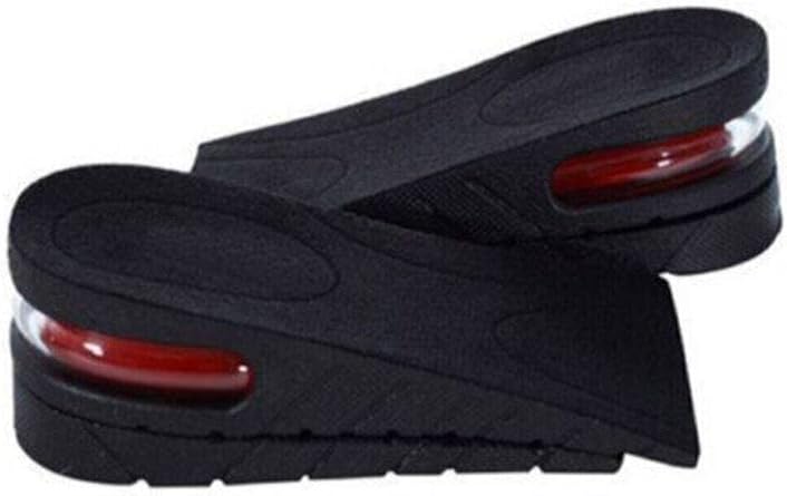 3M Unisex 5 Cm Full Height Extender Insoles Air Padded Extending Shoe Insoles Hidden Heel Raising