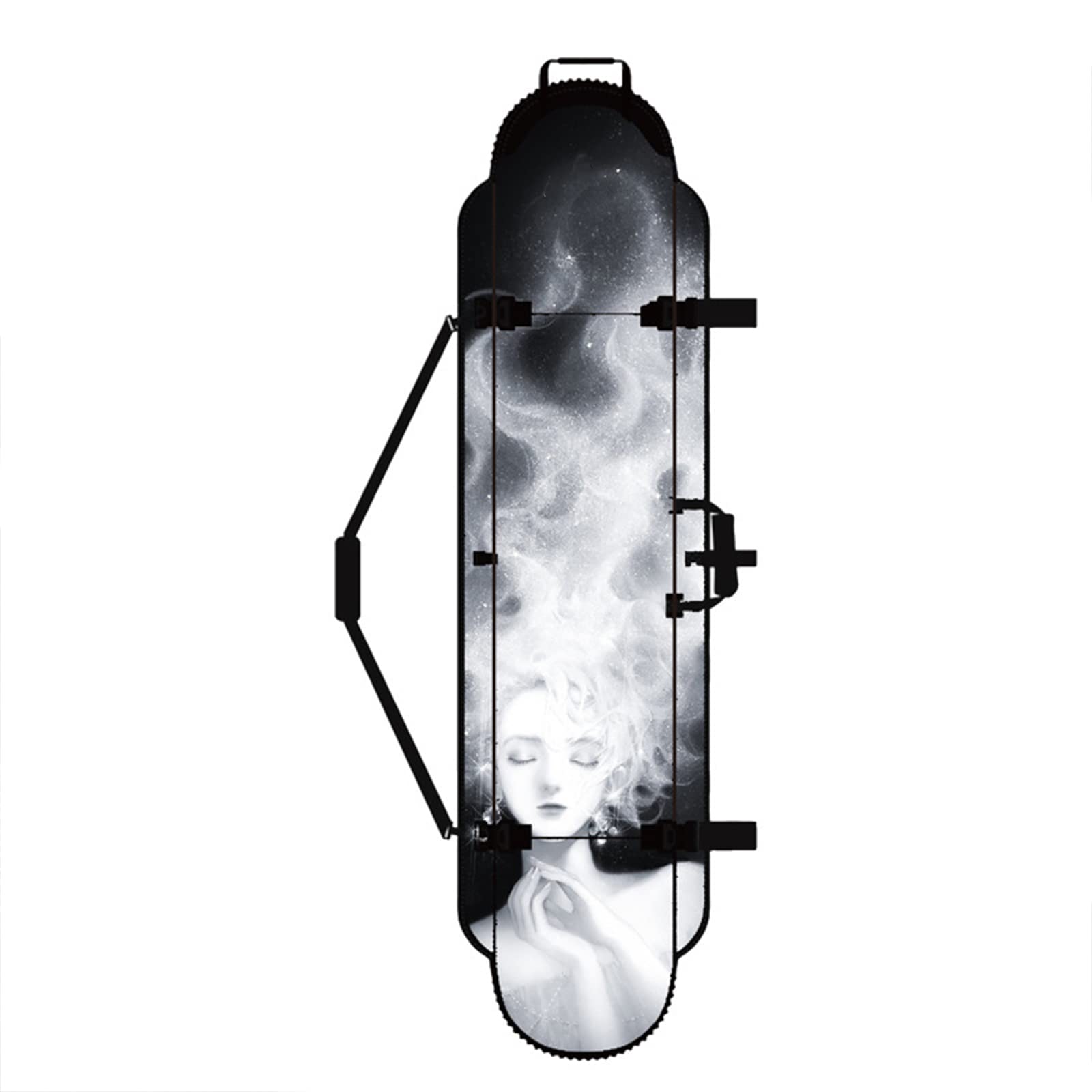 Housse de Placage Portable Sac de Snowboard Équipement de Ski Housse de Protection en Caoutchouc SBR Tissu Élastique Imperméable et Résistant à l'usure
